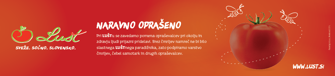Lušt Naravno oprašeno